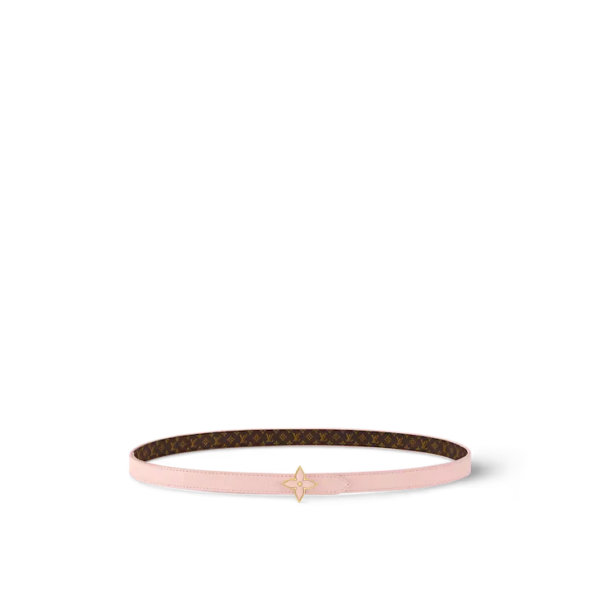 LV Mini Flowergram15mm Reversible Belt